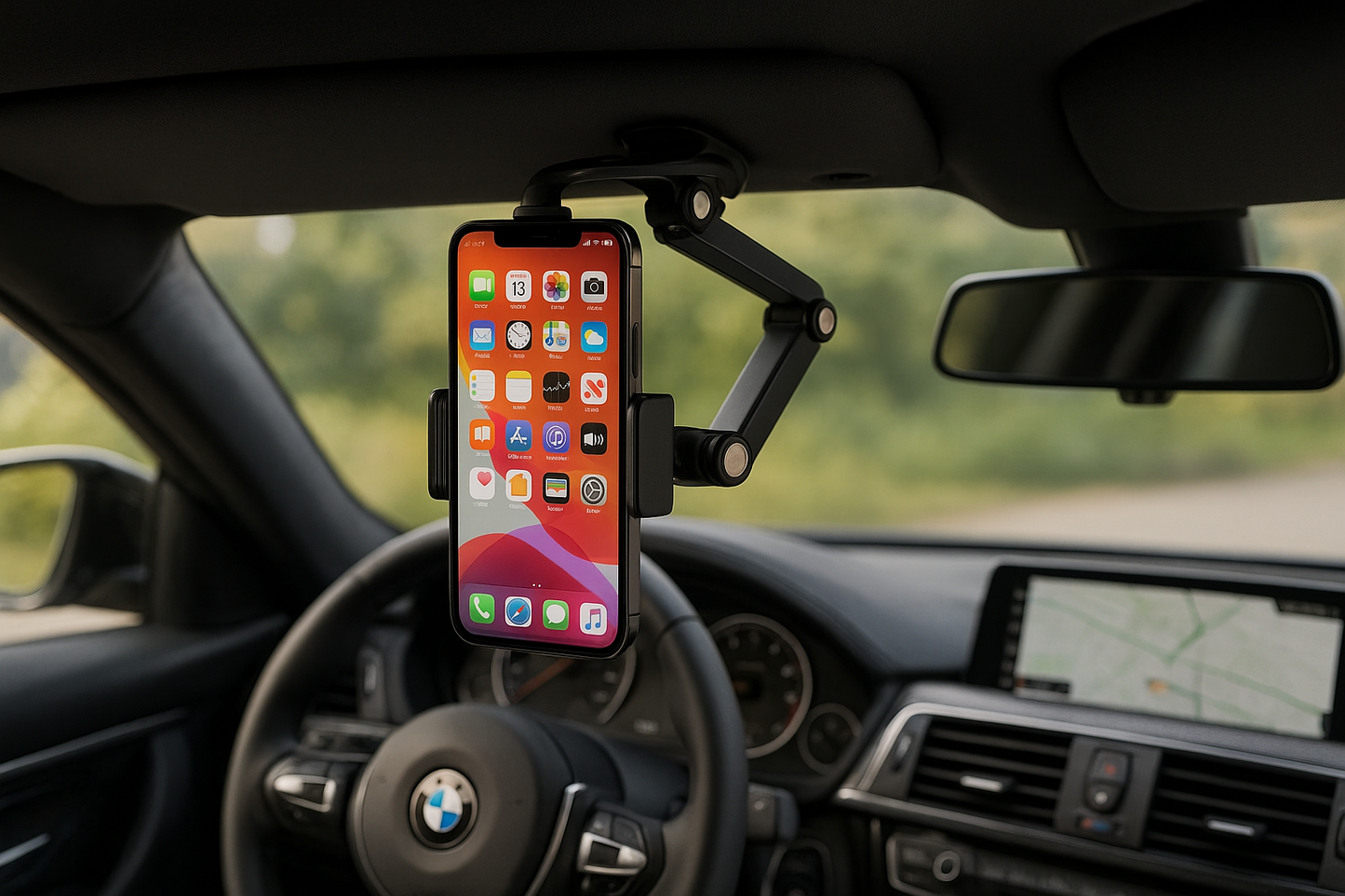 LaverVisorMate ππ±- ultimate passenger sun visor phone mount