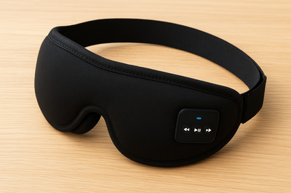 🌙 Zleepy – Wireless Sleep Mask with Built-In Bluetooth Headphones  🎧😴