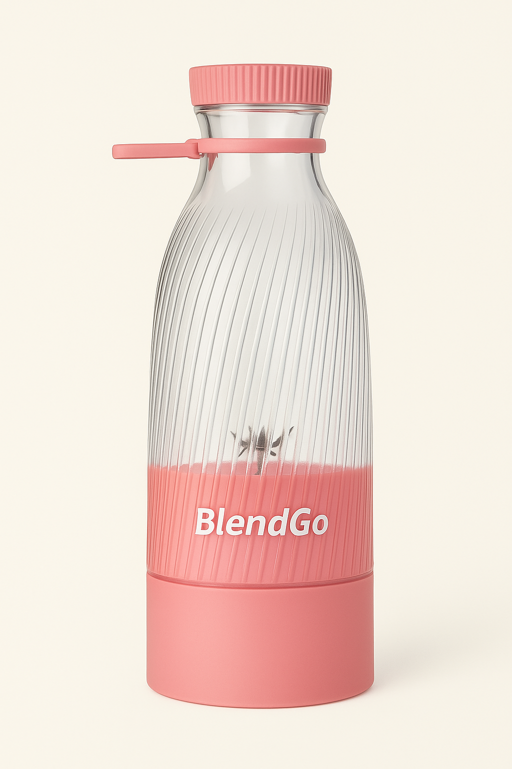 🌸 BlendGo – The Portable Juice Blender Bottle