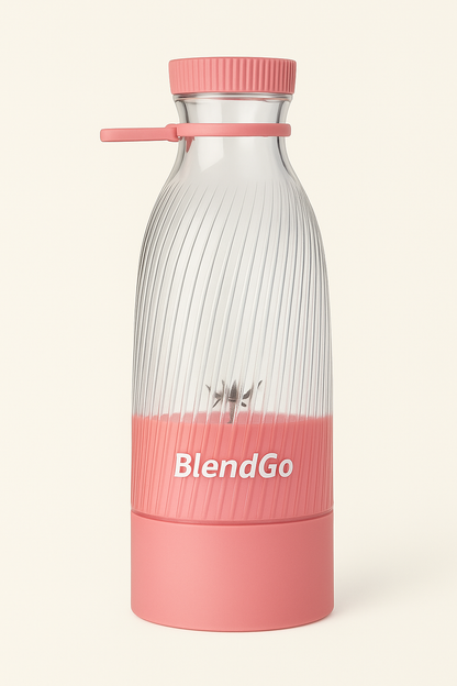 🌸 BlendGo – The Portable Juice Blender Bottle