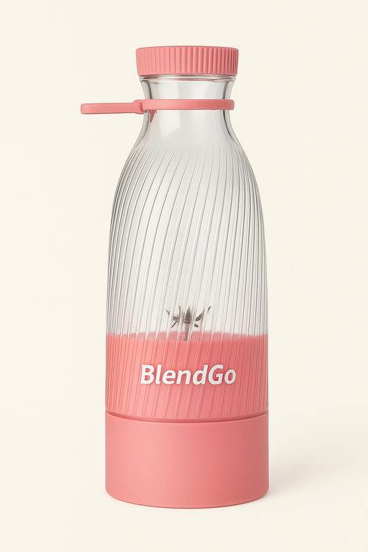 🌸 BlendGo – The Portable Juice Blender Bottle