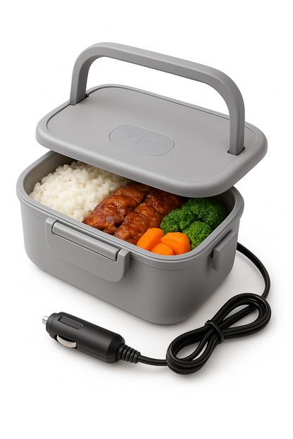 🔥🍱 HotBox – Portable Car Recharge Lunchbox Heater 🚗🔋