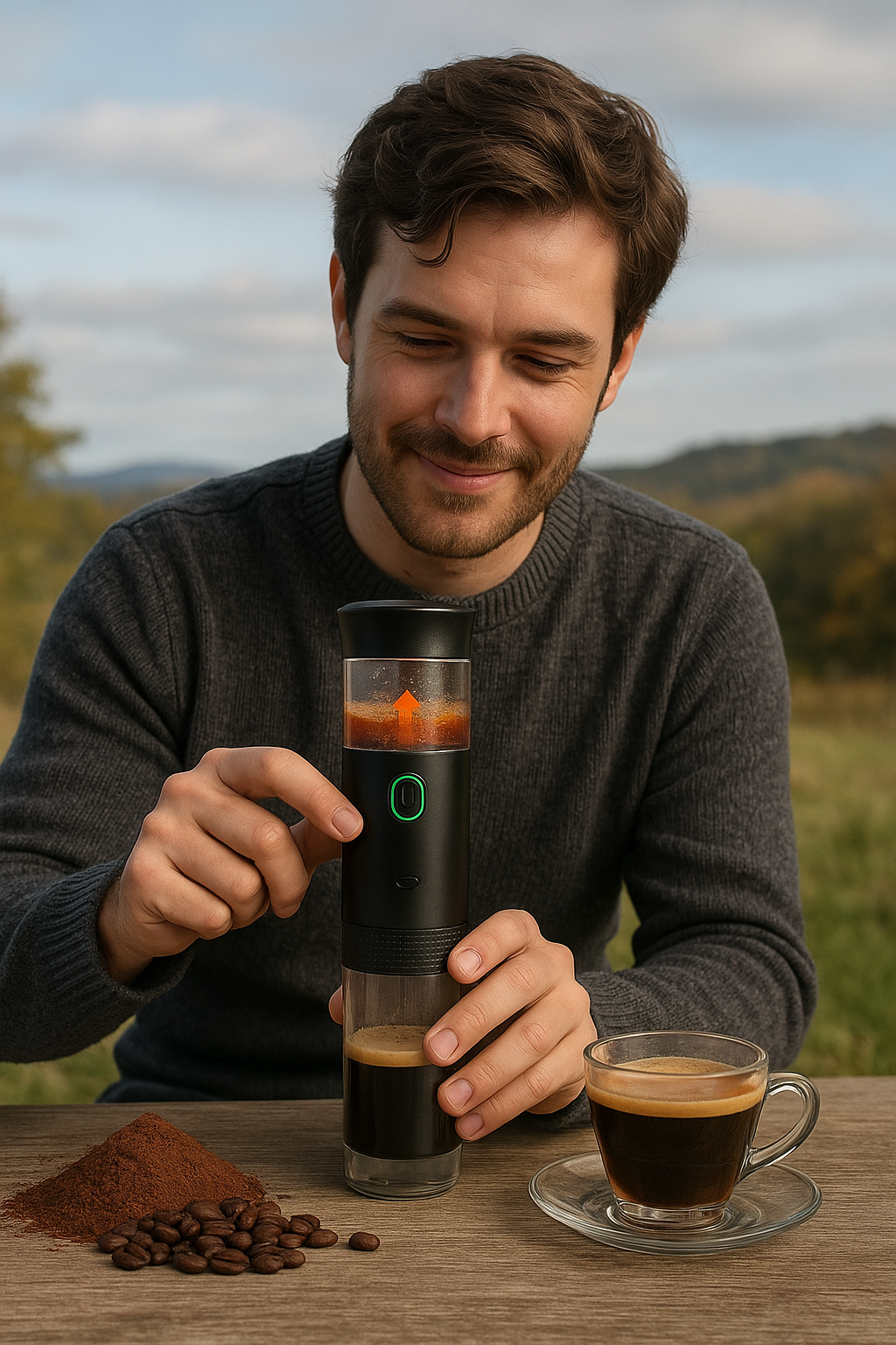 ☕ BrewMate Go – Portable Espresso Maker