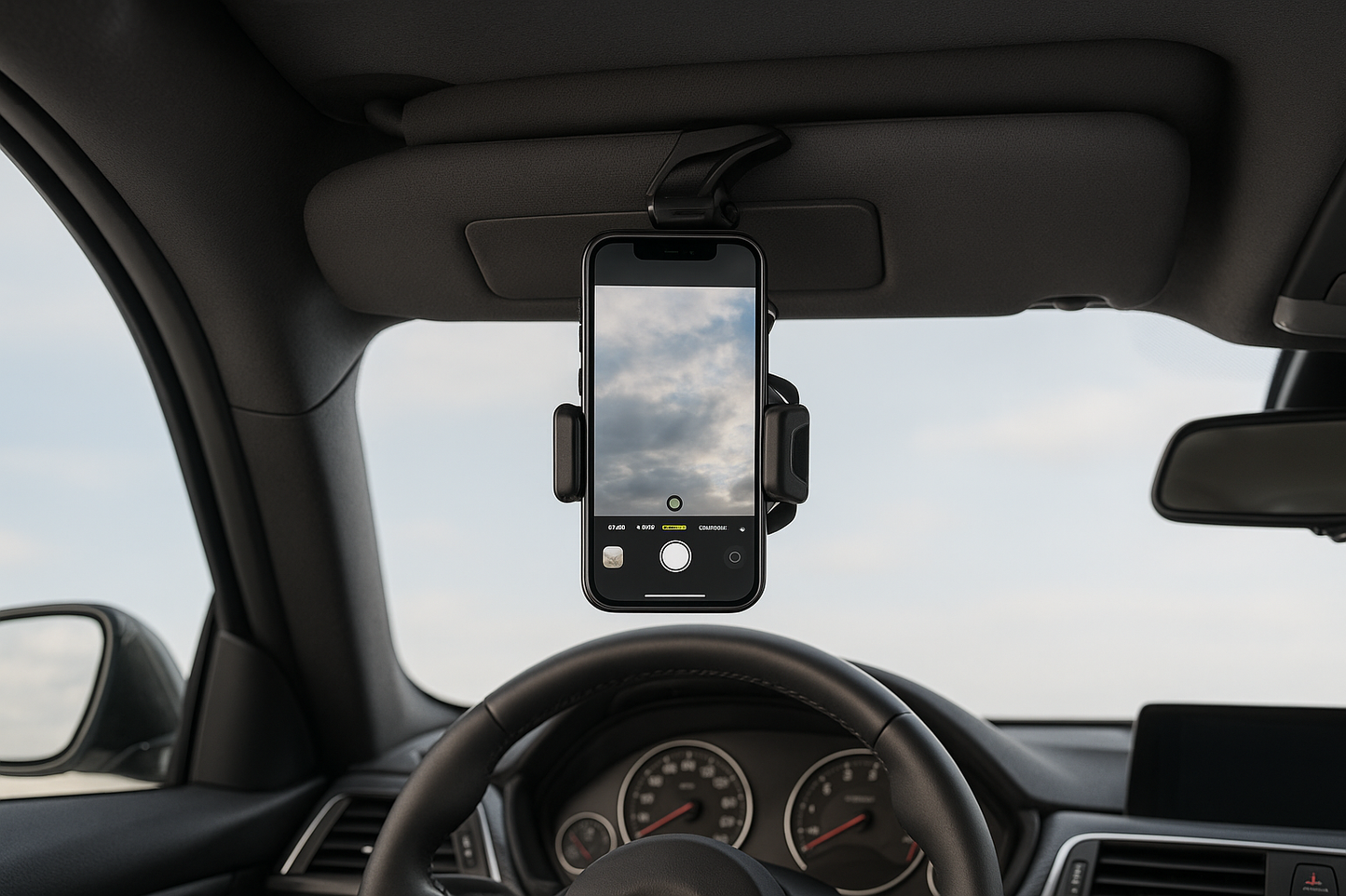 VisorMate 🚗📱- ultimate passenger sun visor phone mount